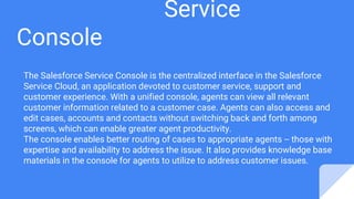 Salesforce Service Cloud | PPTX