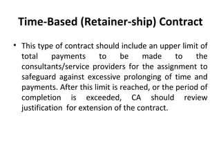 Retainers Ship Loading Service contracts ii | PPT