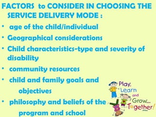 Service delivery models | PPT