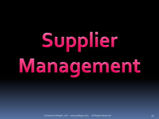 Created by PelegIT, Ltd. – www.pelegit.com, - All Rights Reserved   33
 