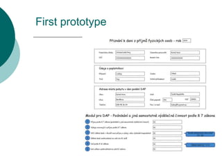 First prototype
 