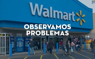 observamos
problemas
 