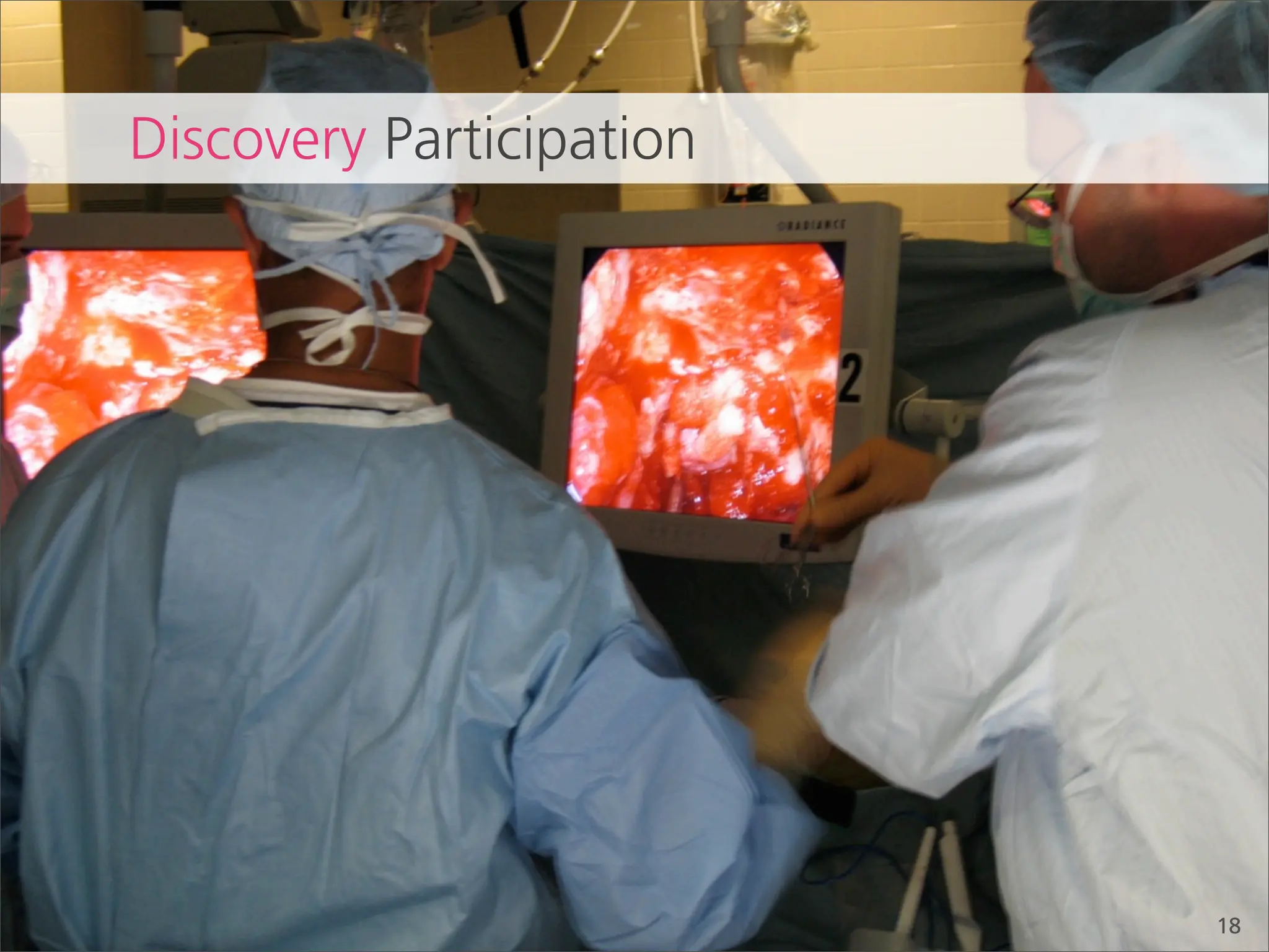 Discovery Participation




                          18
 