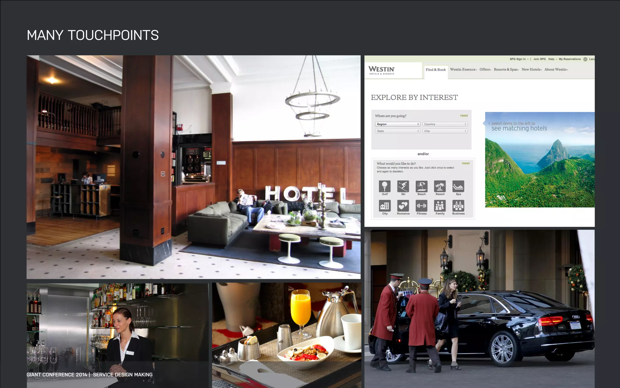 DATEADAPTIVE PATH PROJECT TITLE
MANY TOUCHPOINTS
ADAPTIVE PATH SERVICE DESIGN MAKINGGIANT CONFERENCE 2014 | SERVICE DESIGN MAKING
 