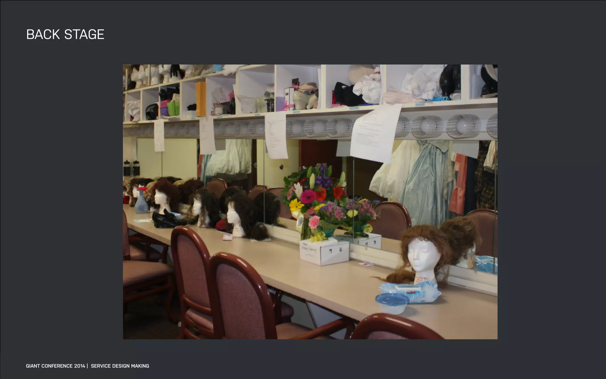 DATEADAPTIVE PATH PROJECT TITLE
BACK STAGE
GIANT CONFERENCE 2014 | SERVICE DESIGN MAKING
 