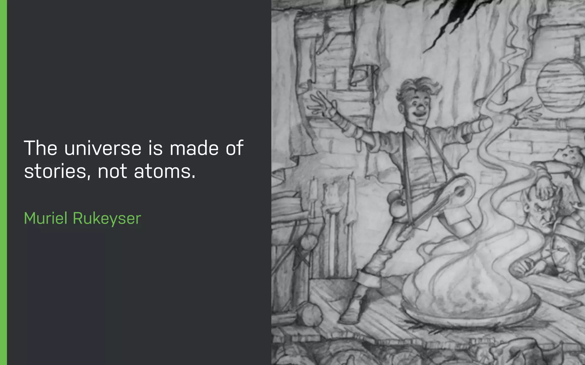 DATEADAPTIVE PATH PROJECT TITLE
ADAPTIVE PATH ON SERVICE DESIGN
STORYTELLING
The universe is made of
stories, not atoms.
Muriel Rukeyser
 