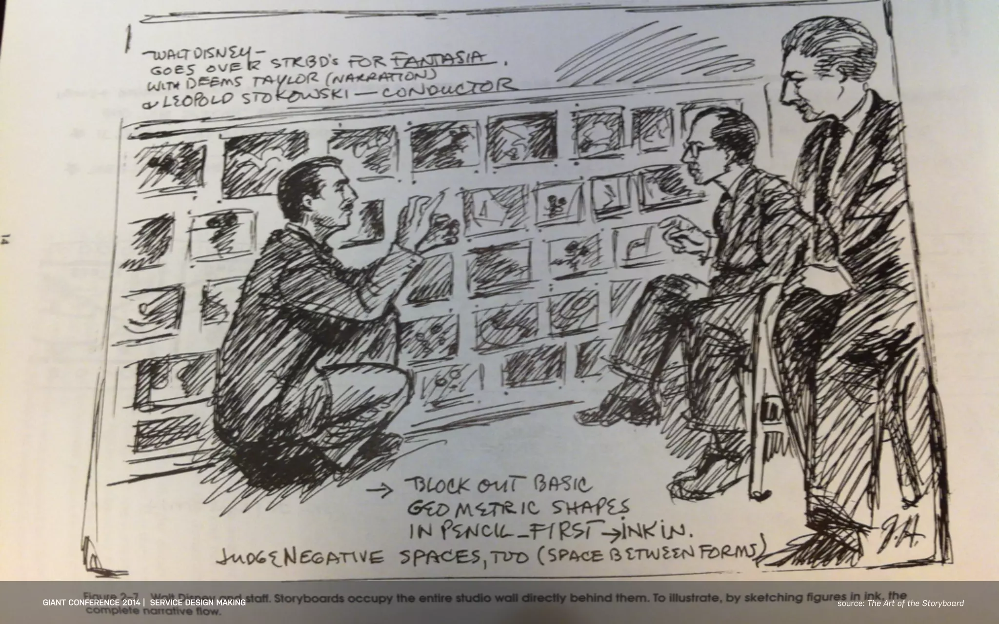 GIANT CONFERENCE 2014 | SERVICE DESIGN MAKING source: The Art of the Storyboard
 