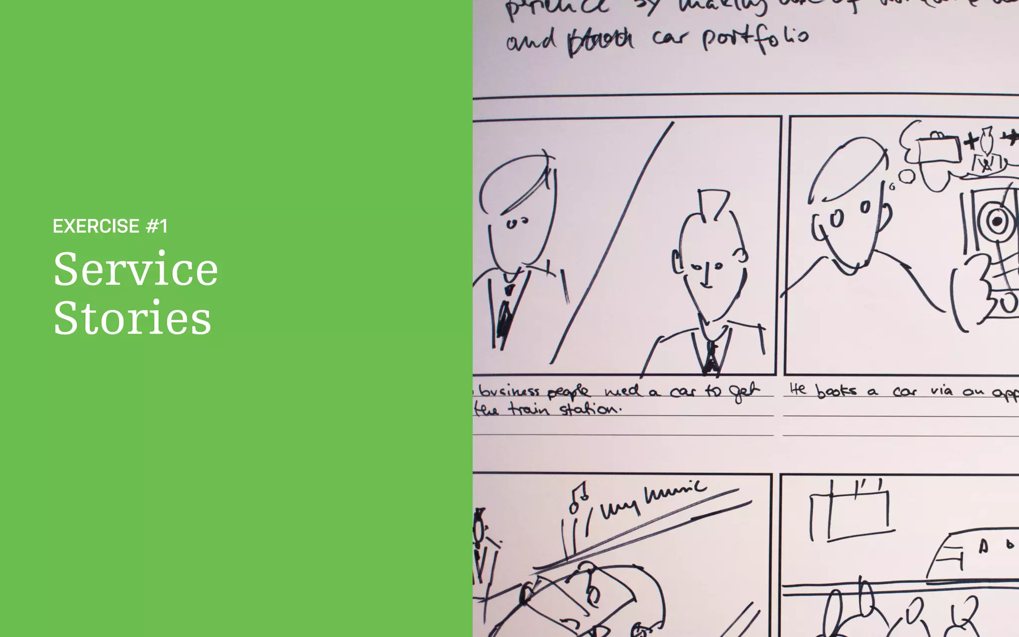 ADAPTIVE PATH | UXI
EXERCISE #1
Service
Stories
 