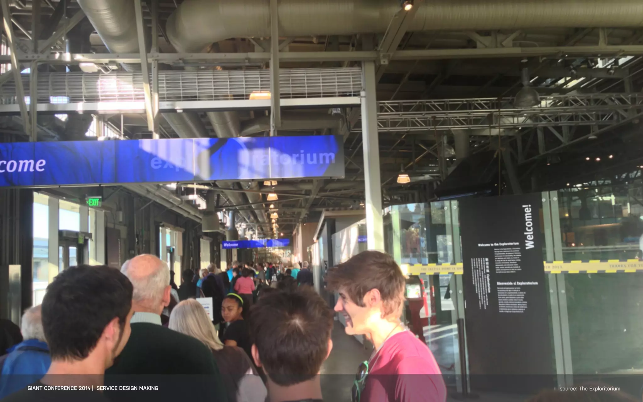 DATEADAPTIVE PATH PROJECT TITLE
GIANT CONFERENCE 2014 | SERVICE DESIGN MAKING source: The Exploritorium
 