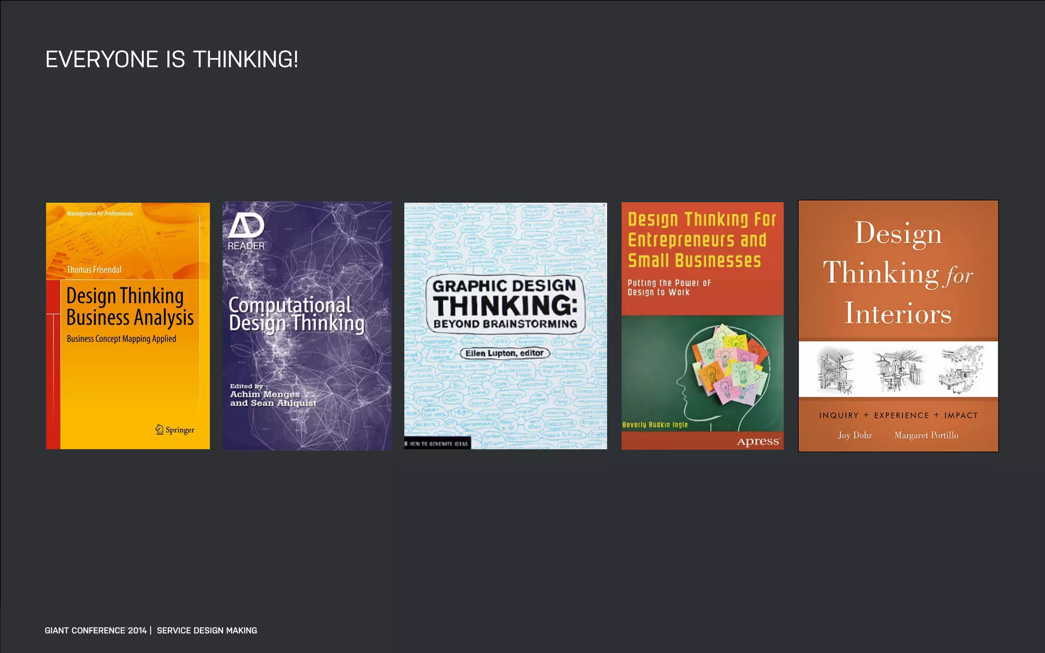 DATEADAPTIVE PATH PROJECT TITLE
ADAPTIVE PATH SERVICE DESIGN MAKINGGIANT CONFERENCE 2014 | SERVICE DESIGN MAKING
EVERYONE IS THINKING!
 