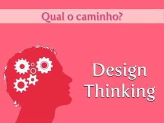 Design
Thinking
Qual o caminho?
 