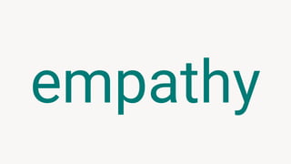 empathy
 