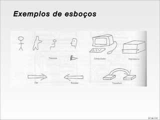 Exemplos de esboços 