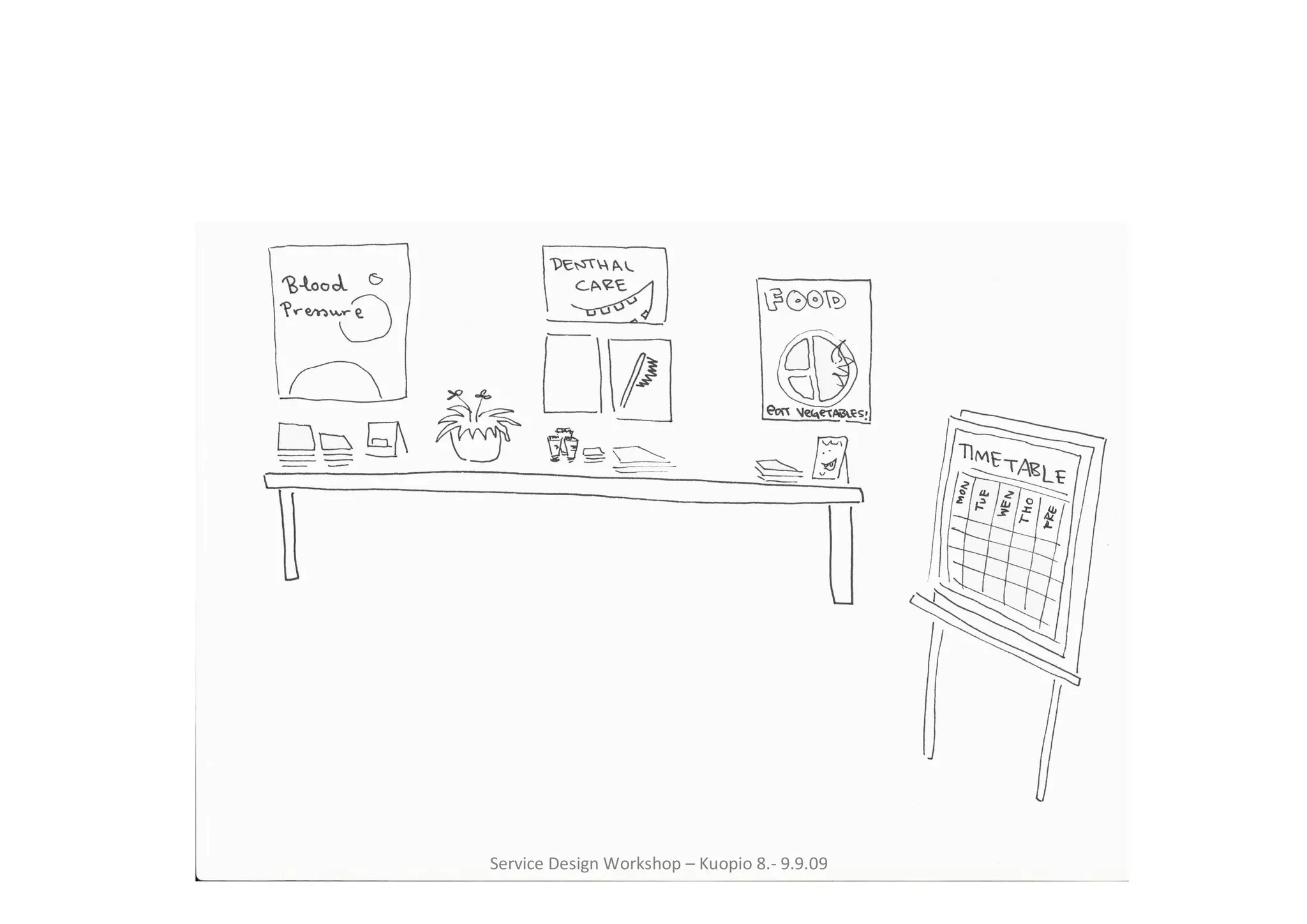 Service Design Workshop – Kuopio 8.- 9.9.09
 