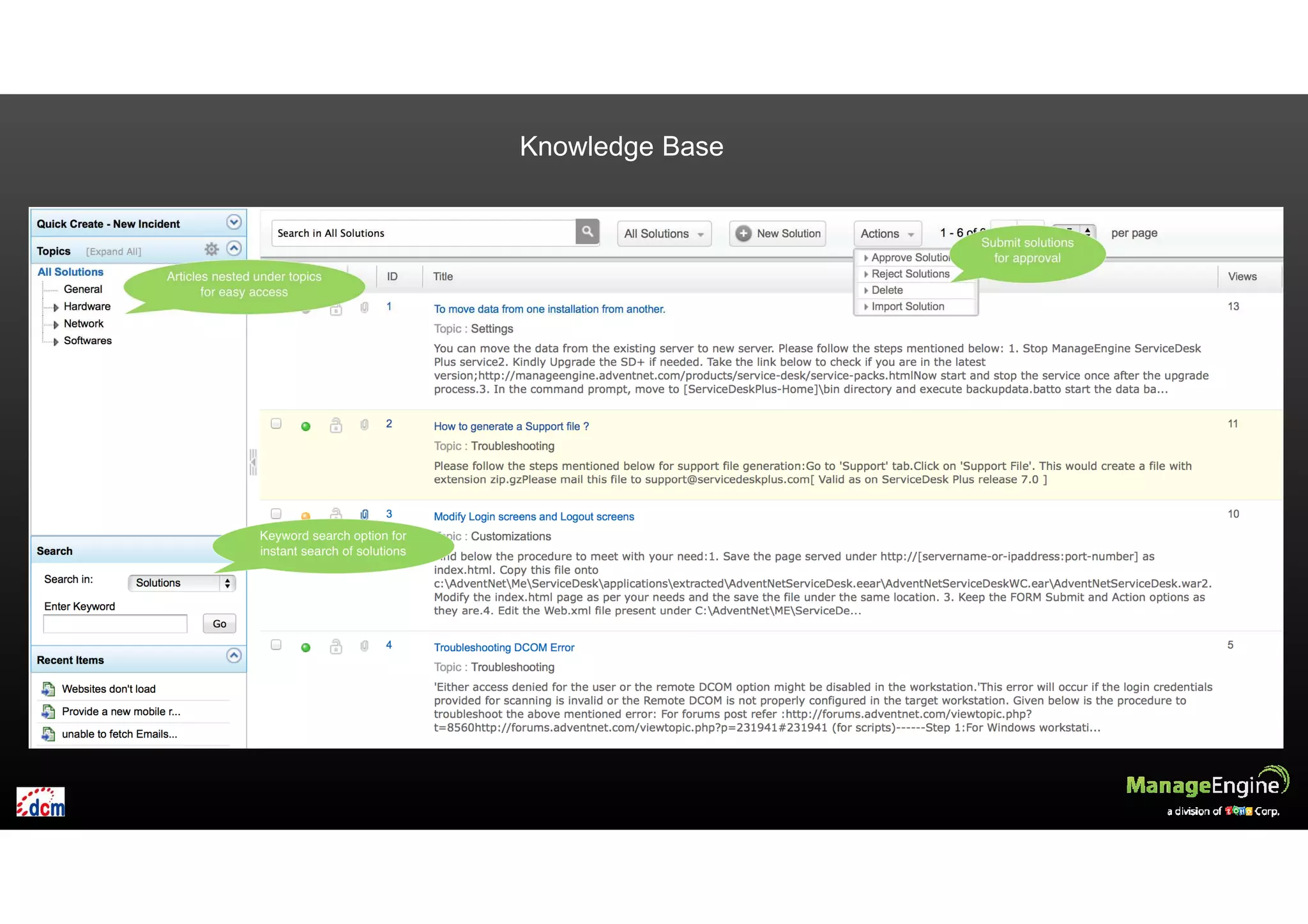 Knowledge Base
 