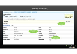 Problem Details View
 