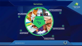 Servicios.
 