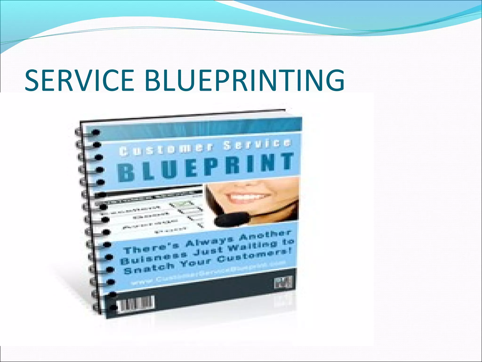SERVICE BLUEPRINTING
 