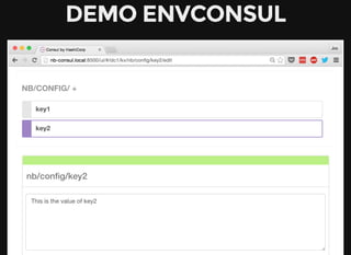DEMO ENVCONSUL
 