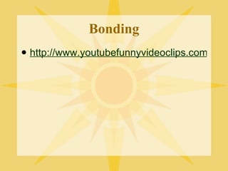 Bonding http://www.youtubefunnyvideoclips.com/dogs/videosoldierreunitedwithdogs.html   