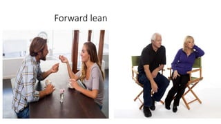 Forward lean
 