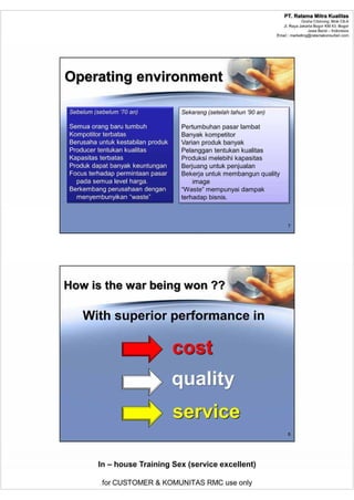Service Excellence | PDF