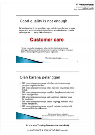 Service Excellence | PDF