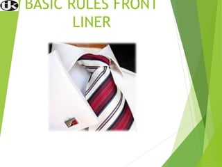 BASIC RULES FRONT
LINER
 