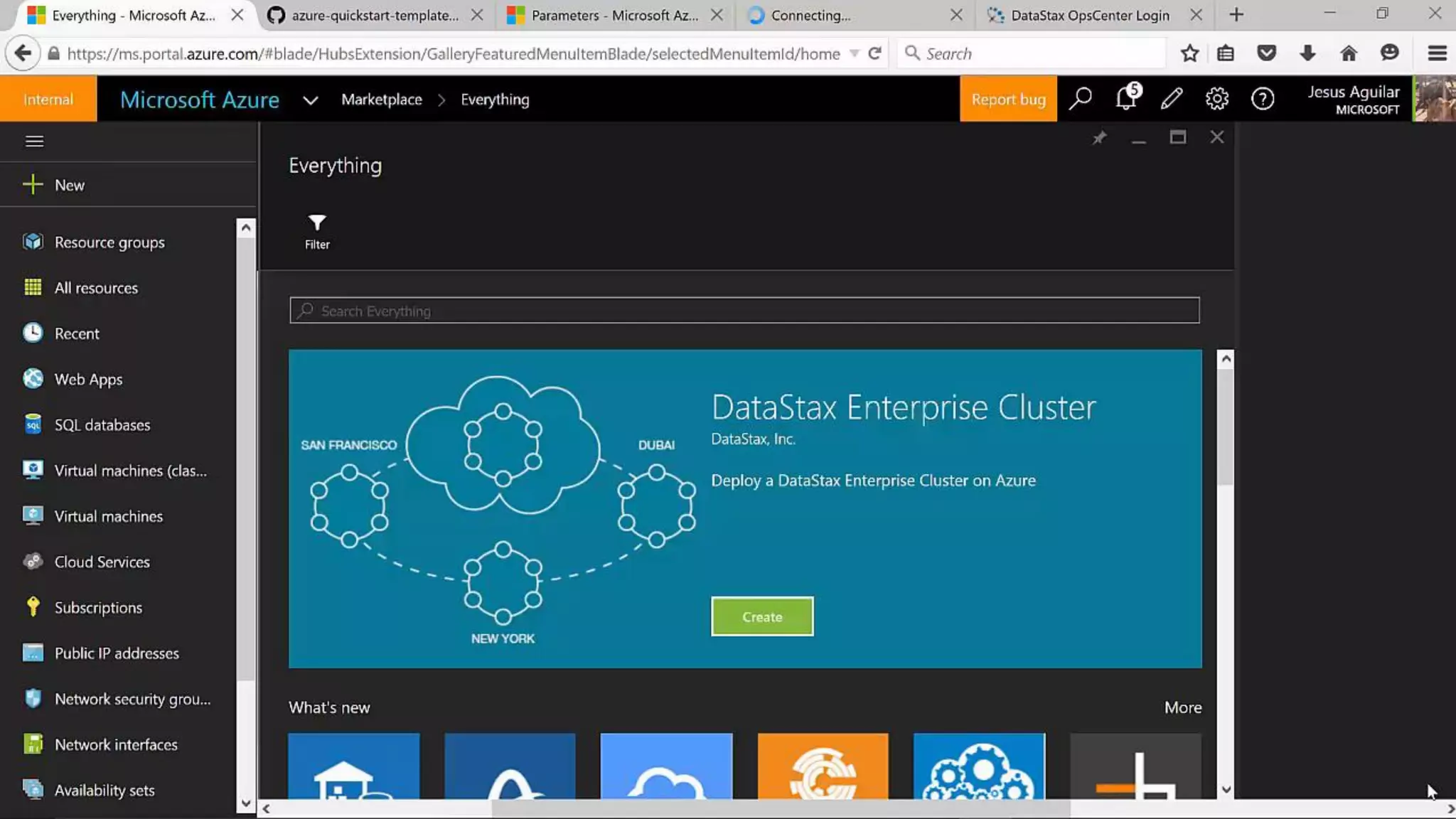 Demo 1 – Cassandra on Azure
 