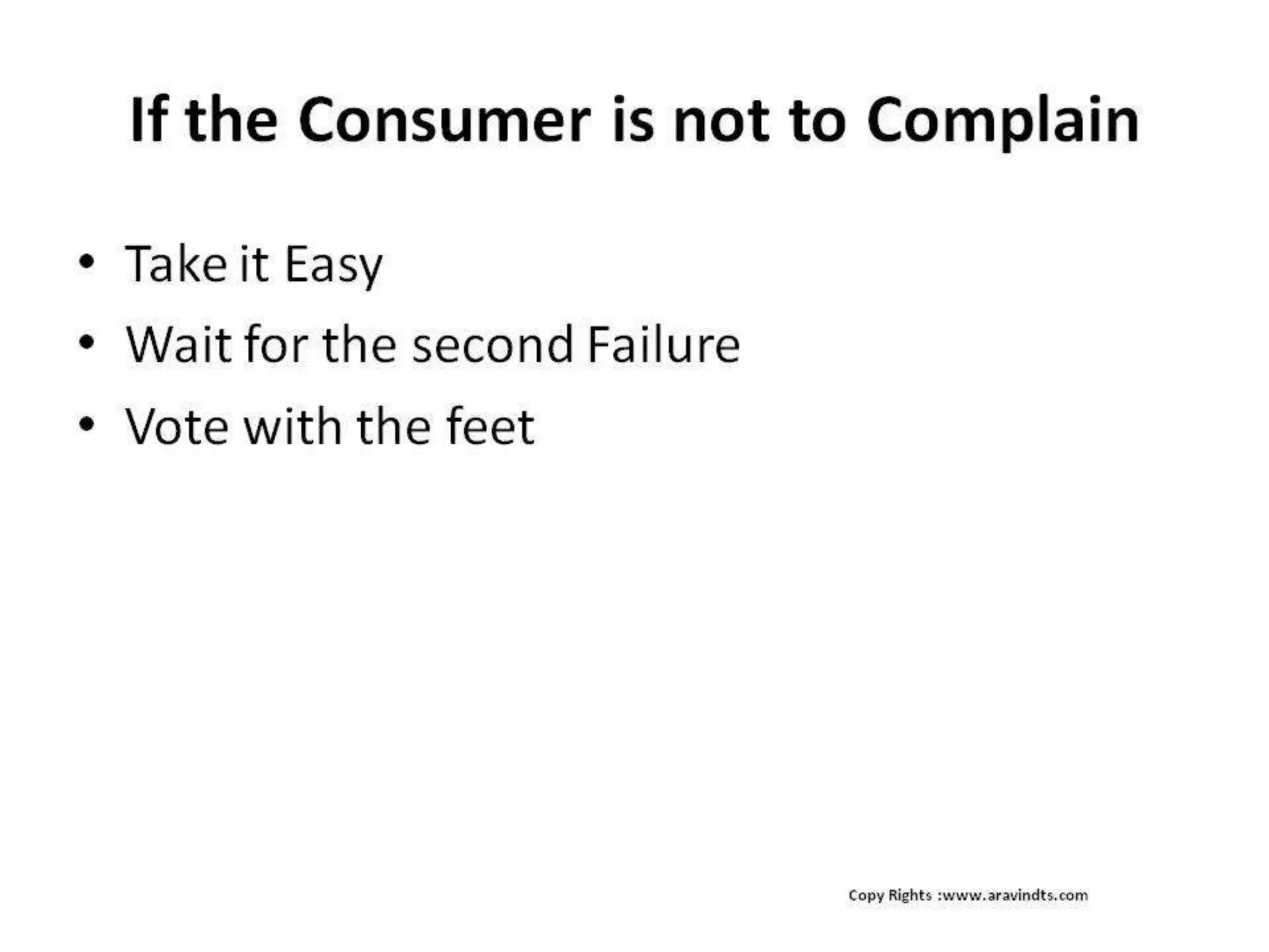 Service failure and recovery 