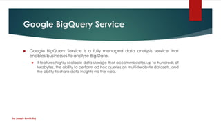 Google Cloud Platform - Service Glossary | PDF