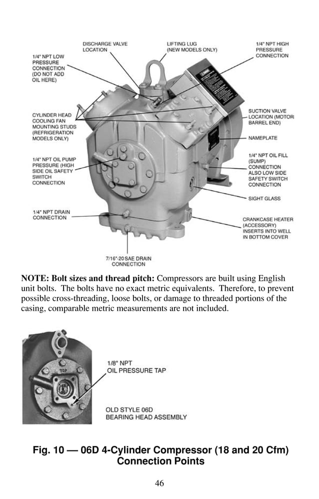 Service guide carlyle compressor | PDF | Home Appliances | Home & Garden