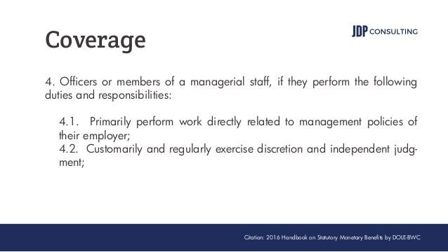 Service Incentive Leave
