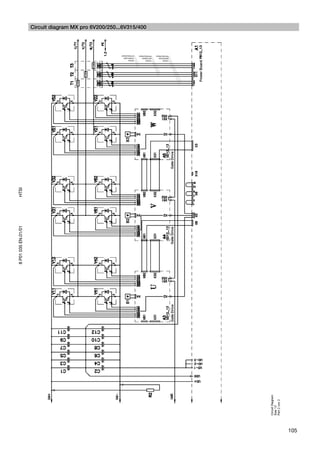 Circuit diagram MX pro 6V200/250...6V315/400
HTSI
8 P01 035 EN.01/01




                                                                    105
 