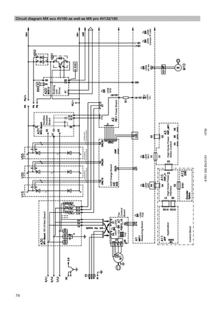 Circuit diagram MX eco 4V160 as well as MX pro 4V132/160




                                                           HTSI
                                                           8 P01 035 EN.01/01




74
 