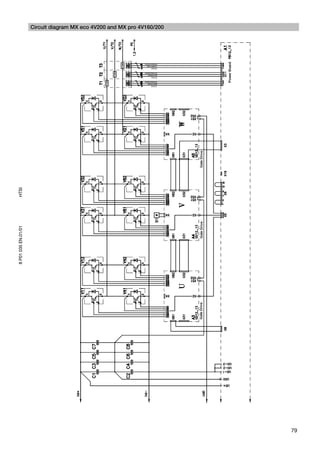 Circuit diagram MX eco 4V200 and MX pro 4V160/200
HTSI
8 P01 035 EN.01/01




                                                                         79
 