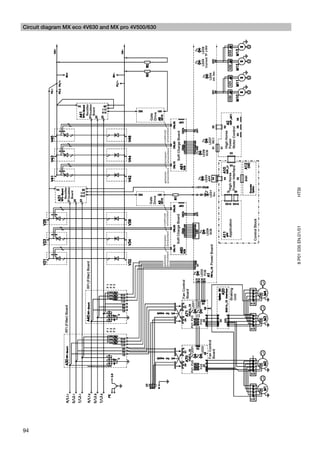 Circuit diagram MX eco 4V630 and MX pro 4V500/630




                                                    HTSI
                                                    8 P01 035 EN.01/01




94
 