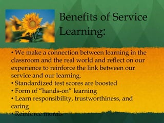 Service Learning Presentation