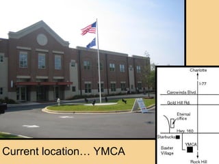 Current location… YMCA
 