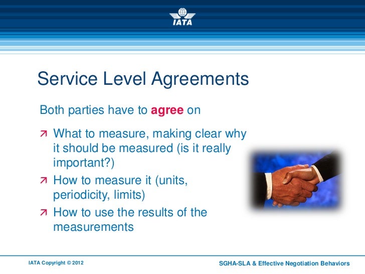 Presentation on service level agreement