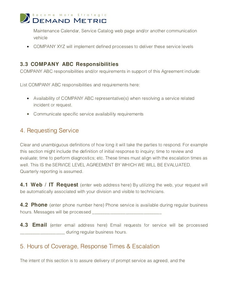 website support contract template