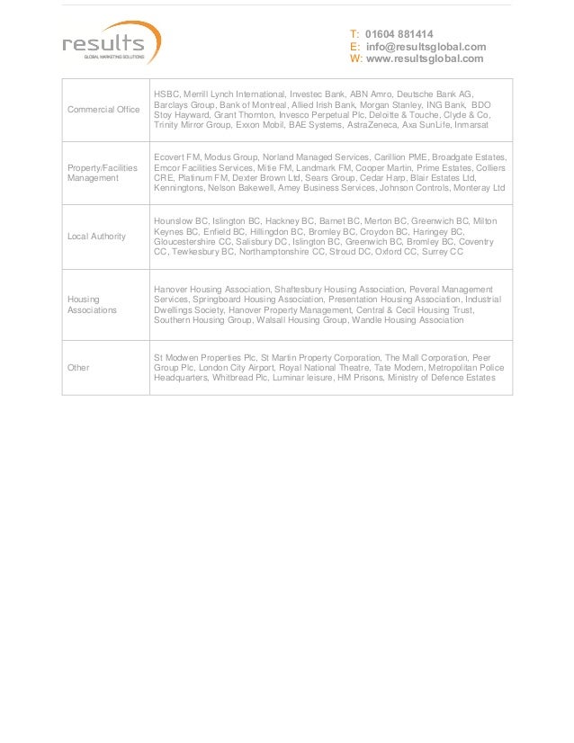Maintenance case study picture