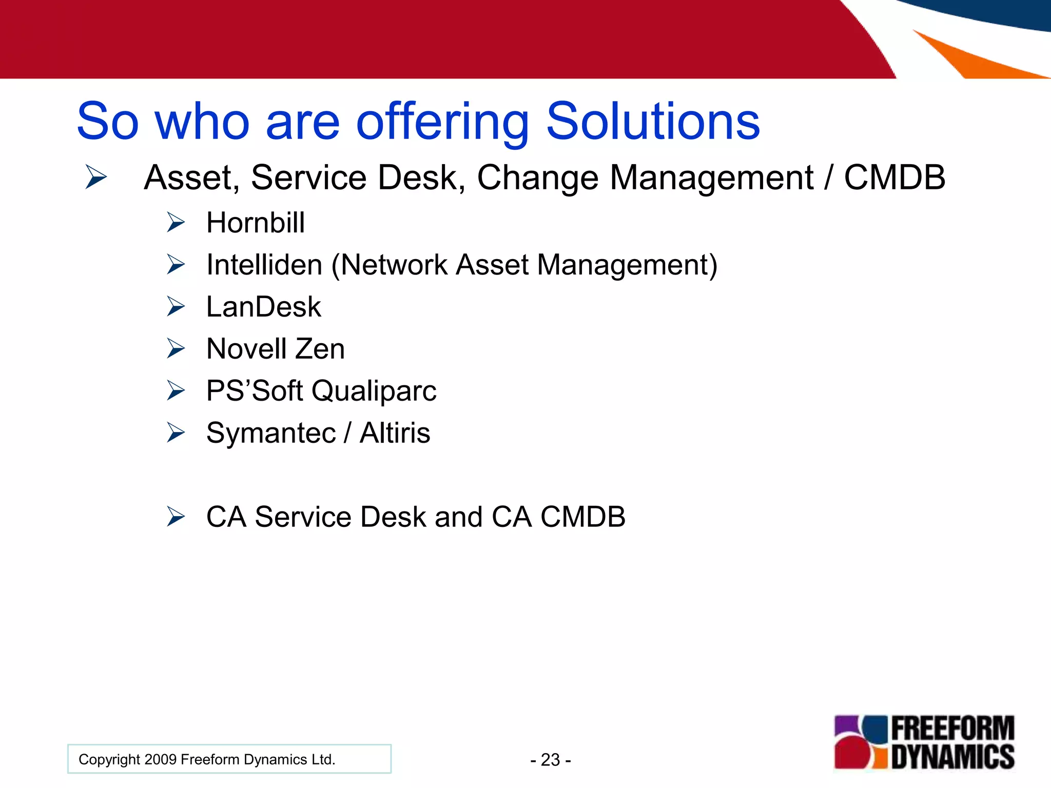 Financial / Service Feedback