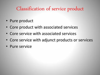 Service marketing | PPTX