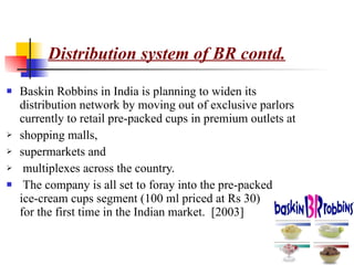 Distribution system of BR contd. ,[object Object],[object Object],[object Object],[object Object],[object Object]