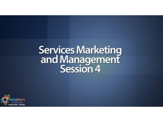 Service Marketing and Management 4