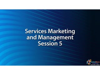Service Marketing and Management 5
