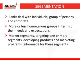 Service marketing in banking Slide 9