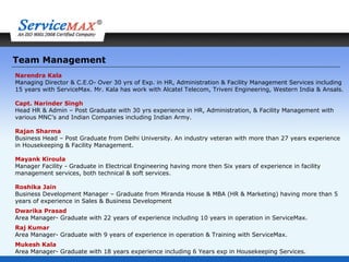 Servicemax company profile ppt | PPT