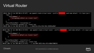© 2018, Amazon Web Services, Inc. or its affiliates. All rights reserved.
Virtual Router
 
